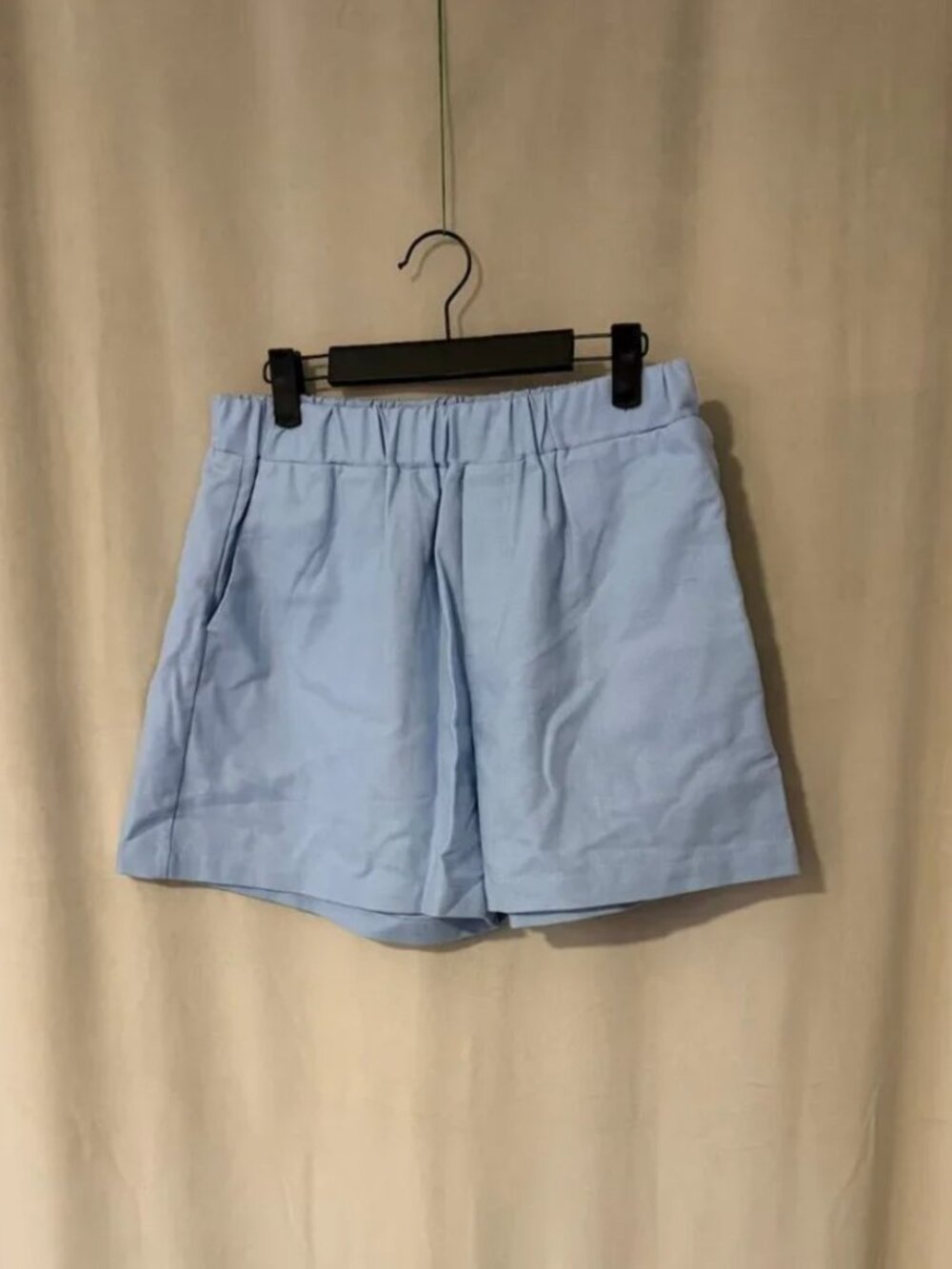 Commense Cotton & Linen Tie-Back Shorts Set - M - Picture 5 of 6